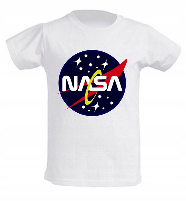 

Dziecięca Koszulka Nasa 116 CM 5/6 Lat Space Logo