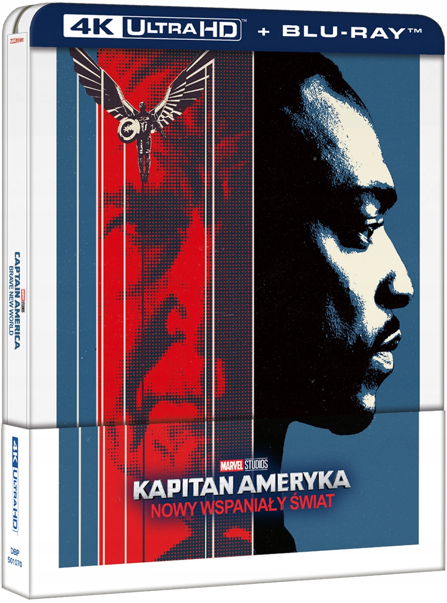 KAPITAN AMERYKA: NOWY WSPANIAŁY ŚWIAT (2BD 4K) STEELBOOK