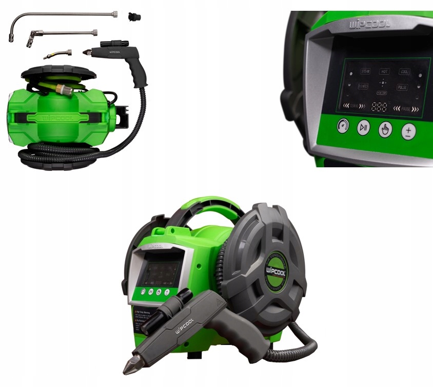 Naparovač s ozonátorom na umývanie klimatizácie Wipcool C30S Sada