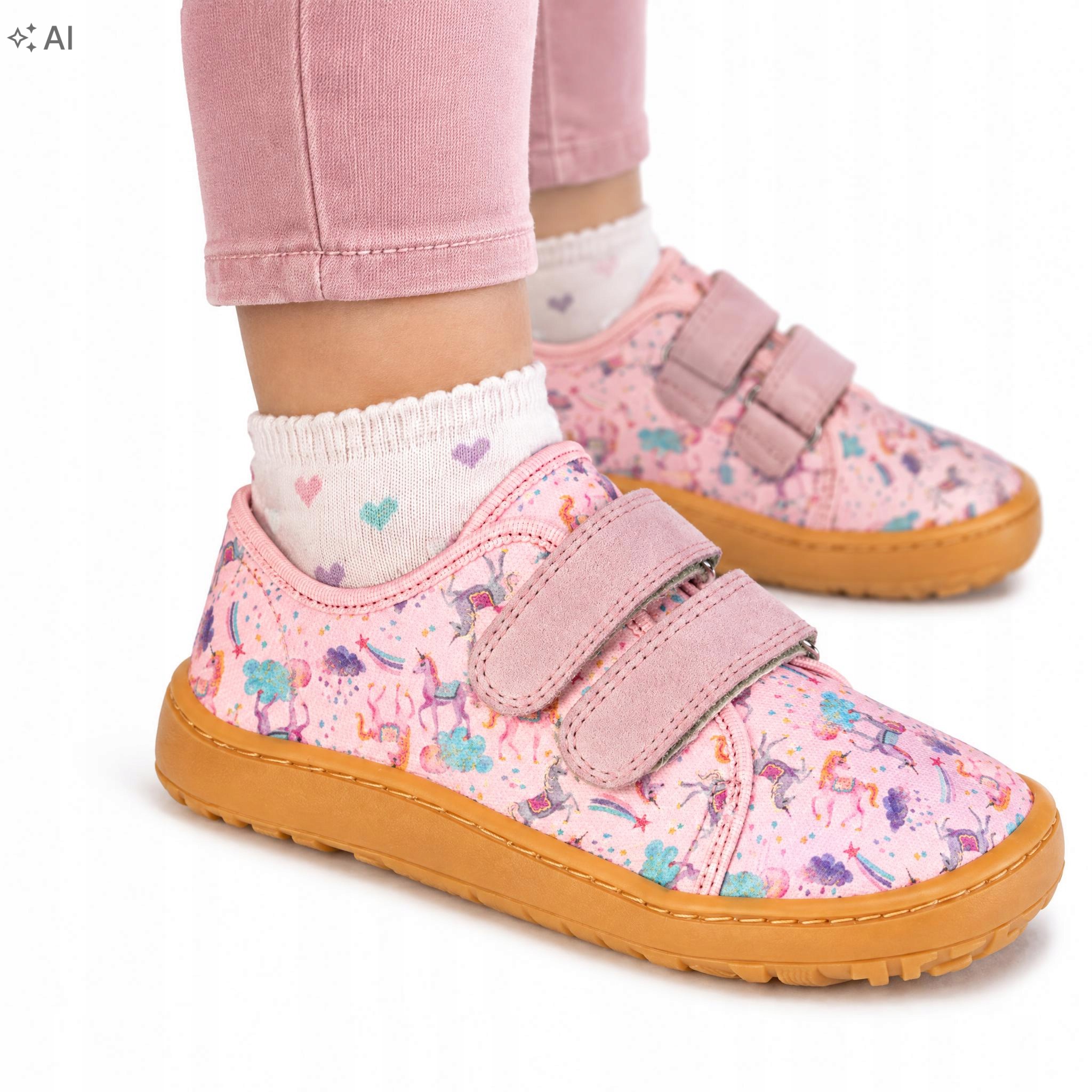 Kapcie, buty, półbuty dziecięce Froddo Barefoot Canvas G1700440-26