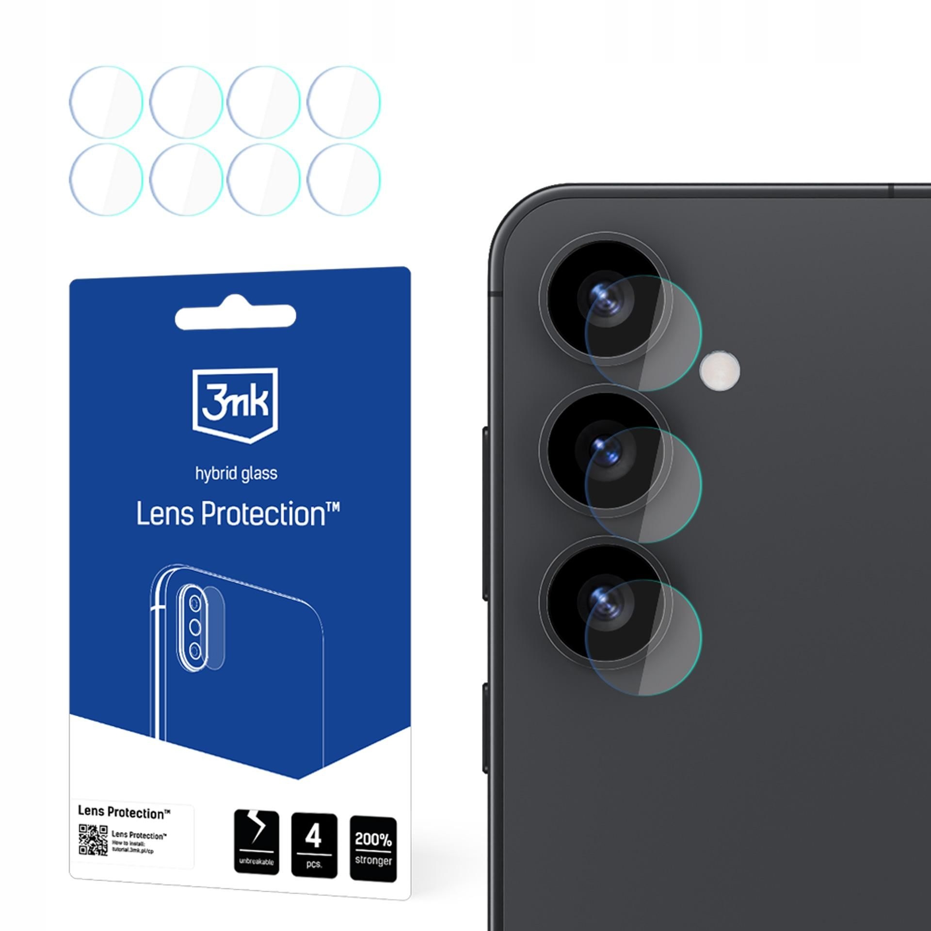 4x Szkło na obiektyw aparatu do Samsung Galaxy S25 3mk Lens Protection