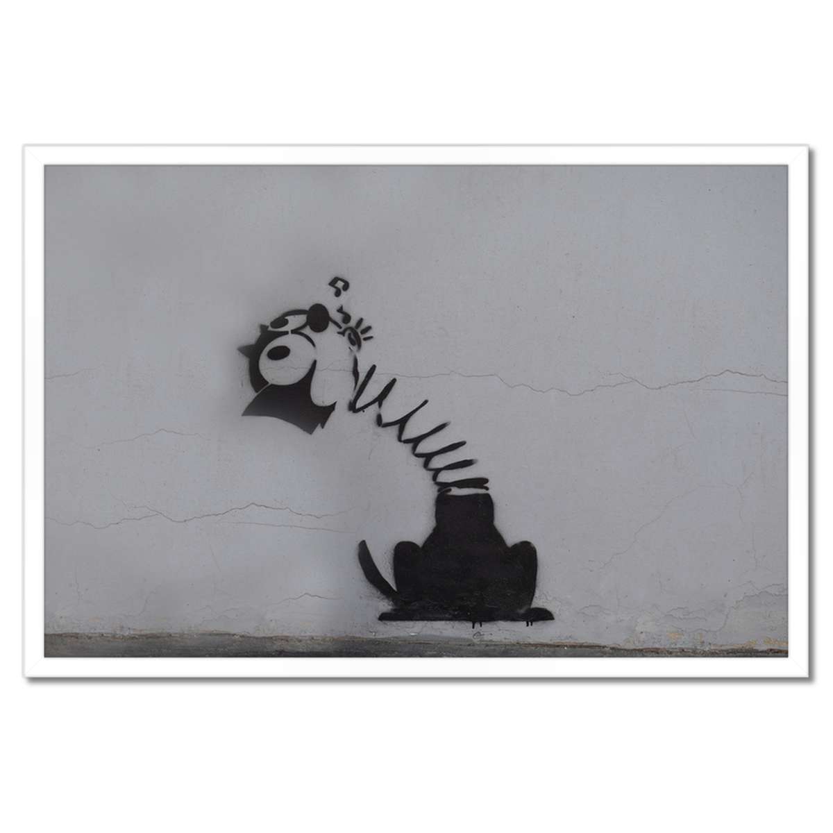 Plakáty v rámu 60x40 Graffiti Pouliční umění