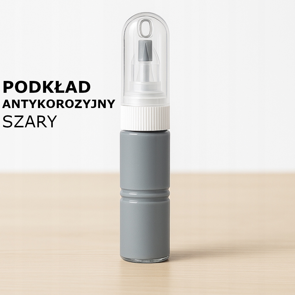 Podkład Antykorozyjny Szary zaprawka pędzelek igła 20 ml