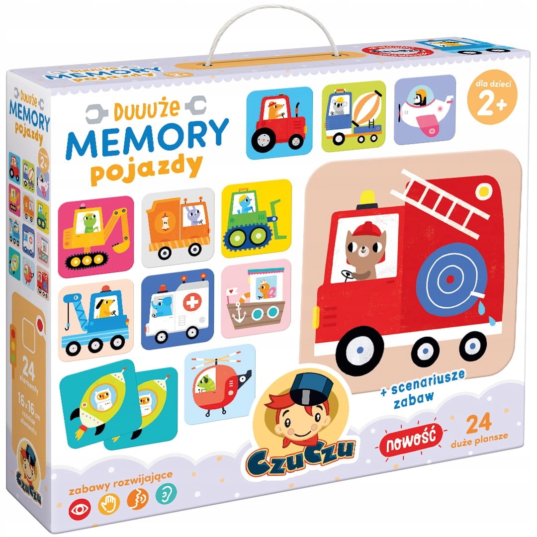 

CzuCzu Duuuże memory Pojazdy 2+