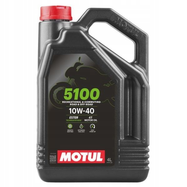Olej silnikowy półsyntetyczny Motul 5100 10W40 4L