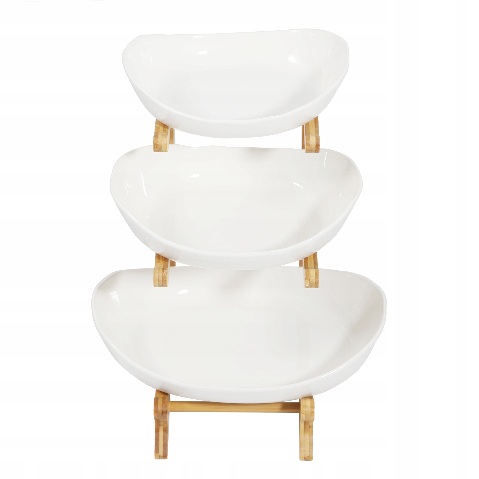 Trójwarstwowa Ceramiczna Miska Na Owoce Kolor odcienie niebieskiego