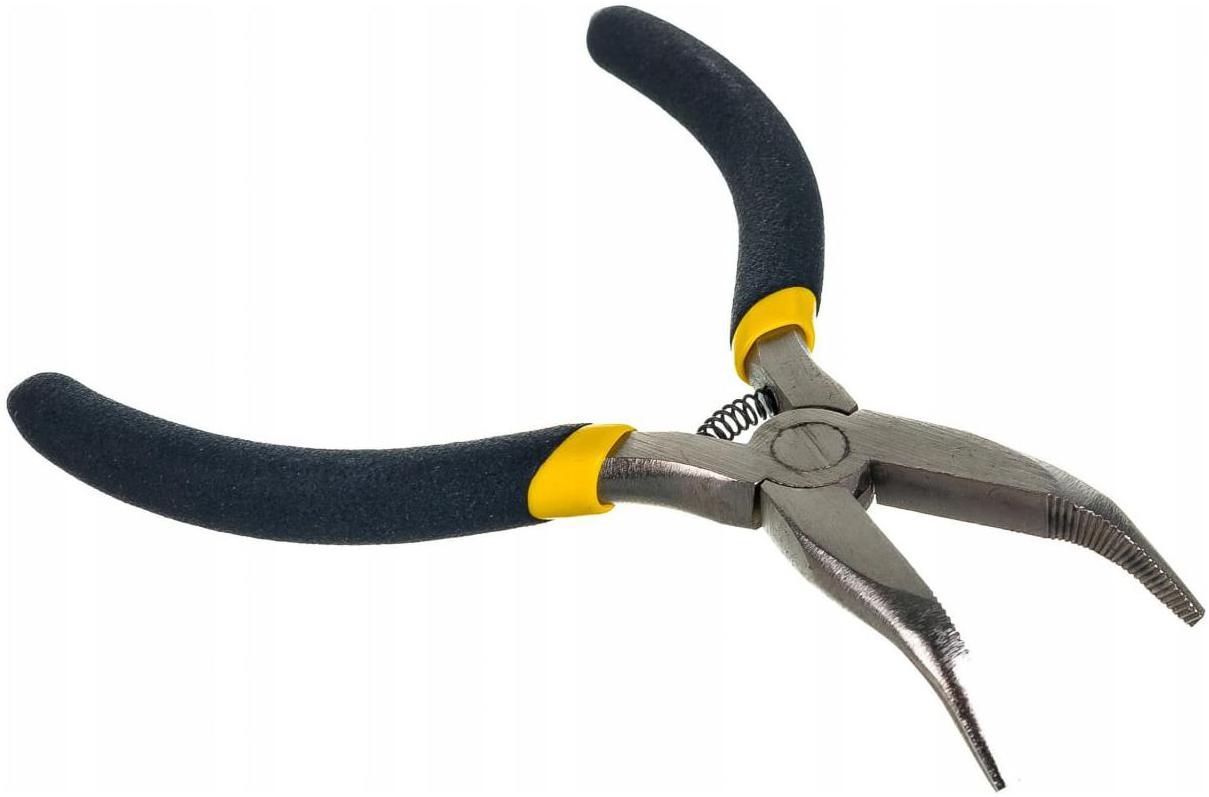KOMBINERKI SZCZYPCE PRECYZYJNE WYGIĘTE 130MM