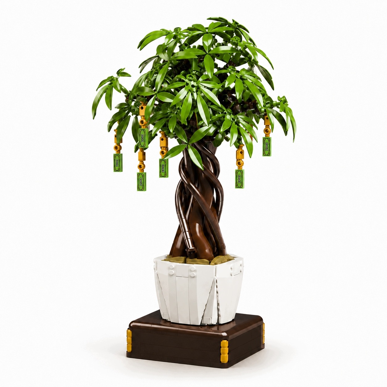 Klocki Konstrukcyjne zestaw drzewko szczęścia Bonsai Mould King 905 El.