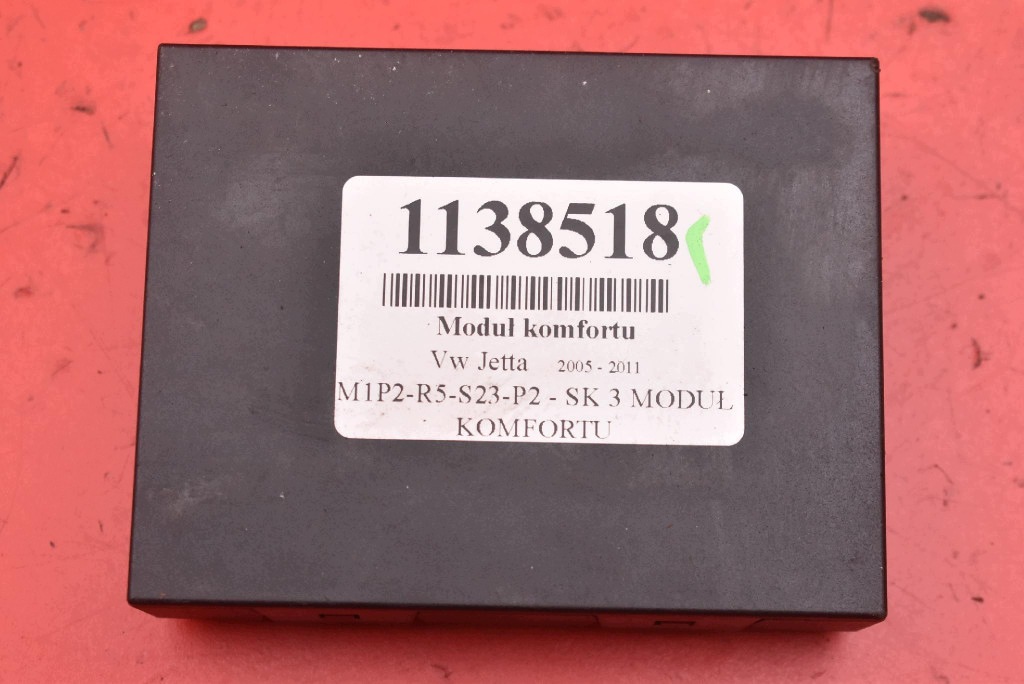 comfort control unit 1K0959433BT VW JETTA 5 V 1.9 TDI 105 KM 05-11