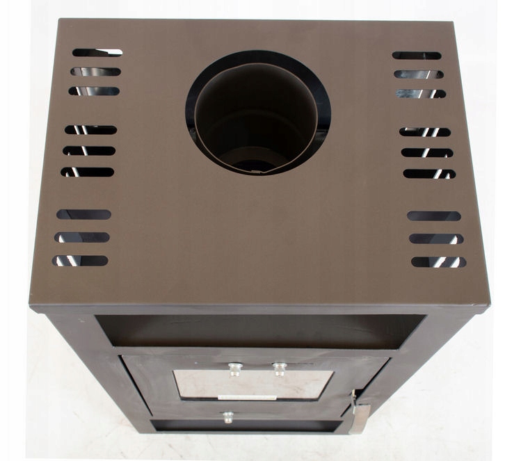 PIEC STALOWY KOZA KOMINEK ECODESIGN 2022 FATRA Wysokość 100 cm