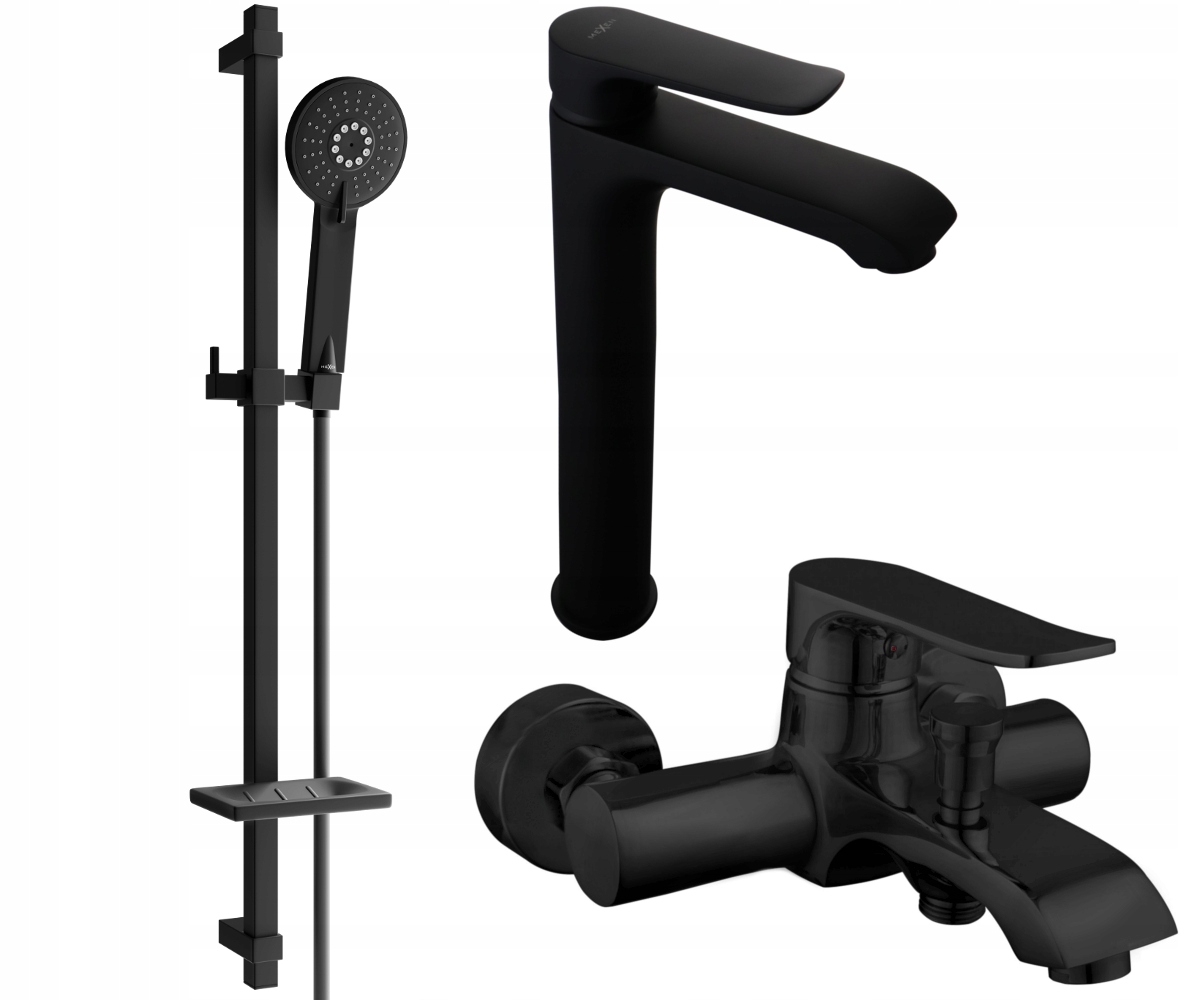 

Mexen Pecos DQ40 Zestaw Wannowy Bateria Czarny