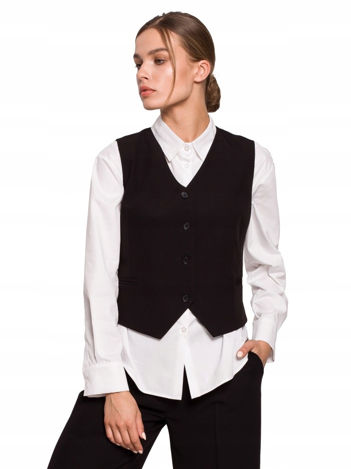 

Eu M S282 Kamizelka - czarna Eu M