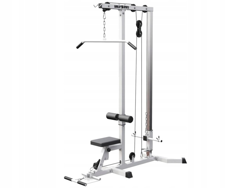 Wyciąg górny i dolny Gorilla Sports 2974 Biały