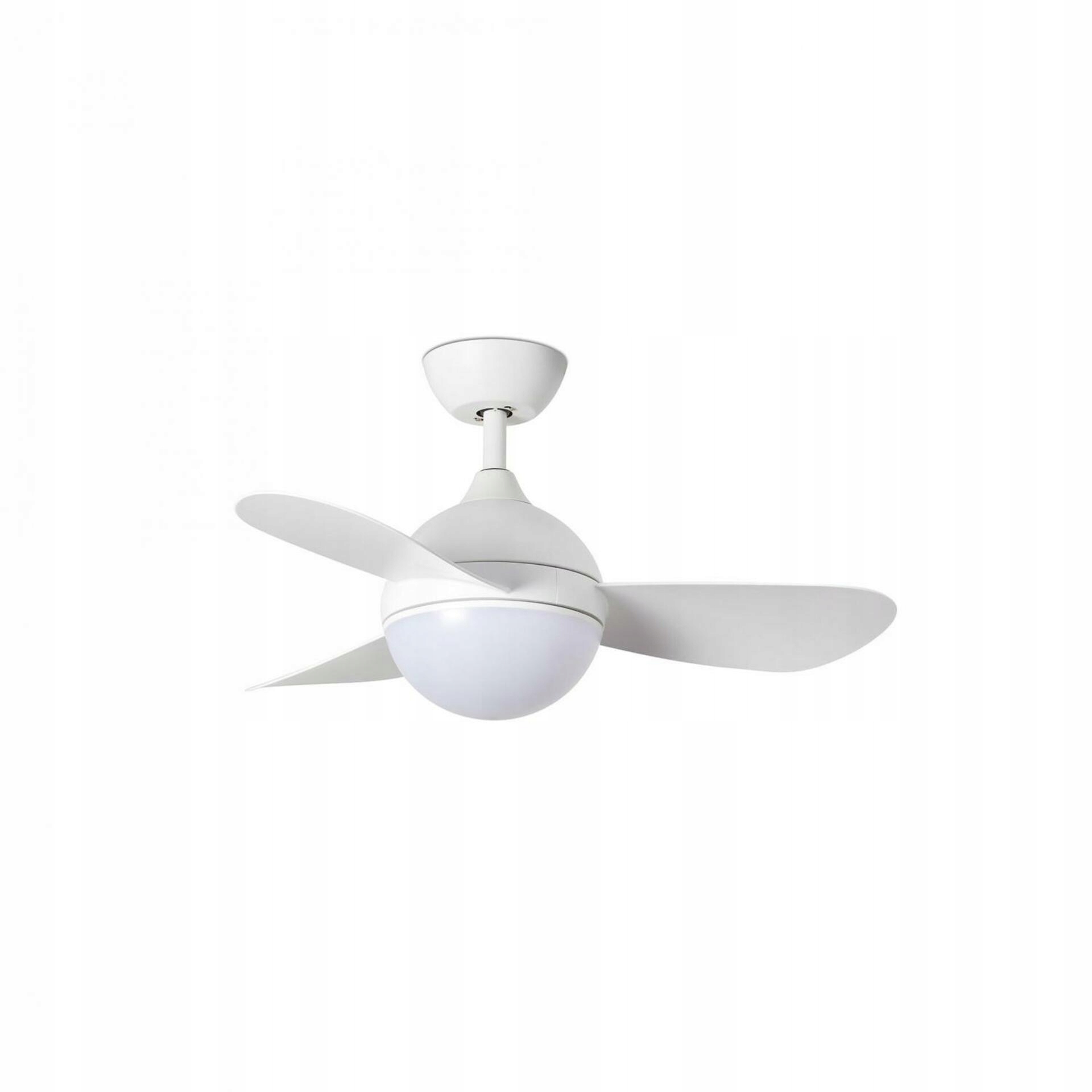 Stropný ventilátor Faro Hvar s Led, biely, DC motor, diaľkové ovládanie