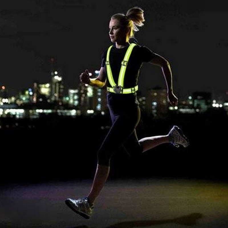 SZELKI ODBLASKOWE REGULOWANE KAMIZELKA OSTRZEGAWCZA DROGOWA NA SPACER MOTOR Waga produktu z opakowaniem jednostkowym 0.1 kg