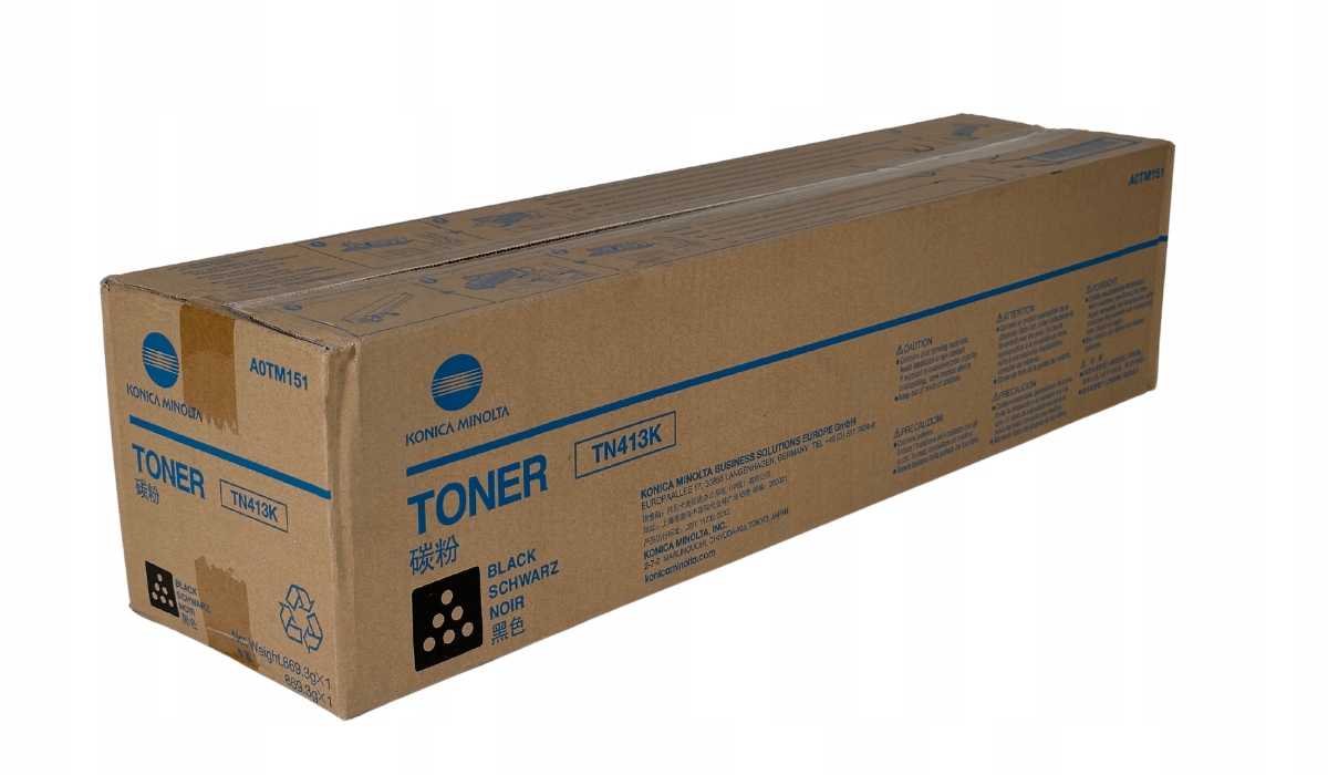 Toner Konica Minolta TN-413 A0TM151 K Originál Black C452