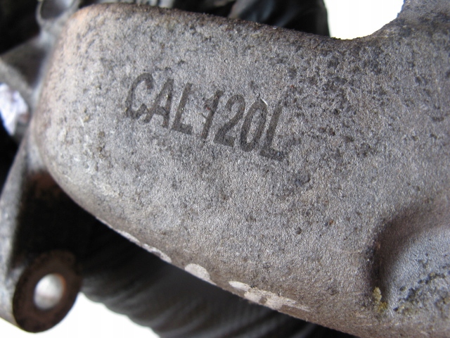 caliper left rear part SKODA SUPERB II