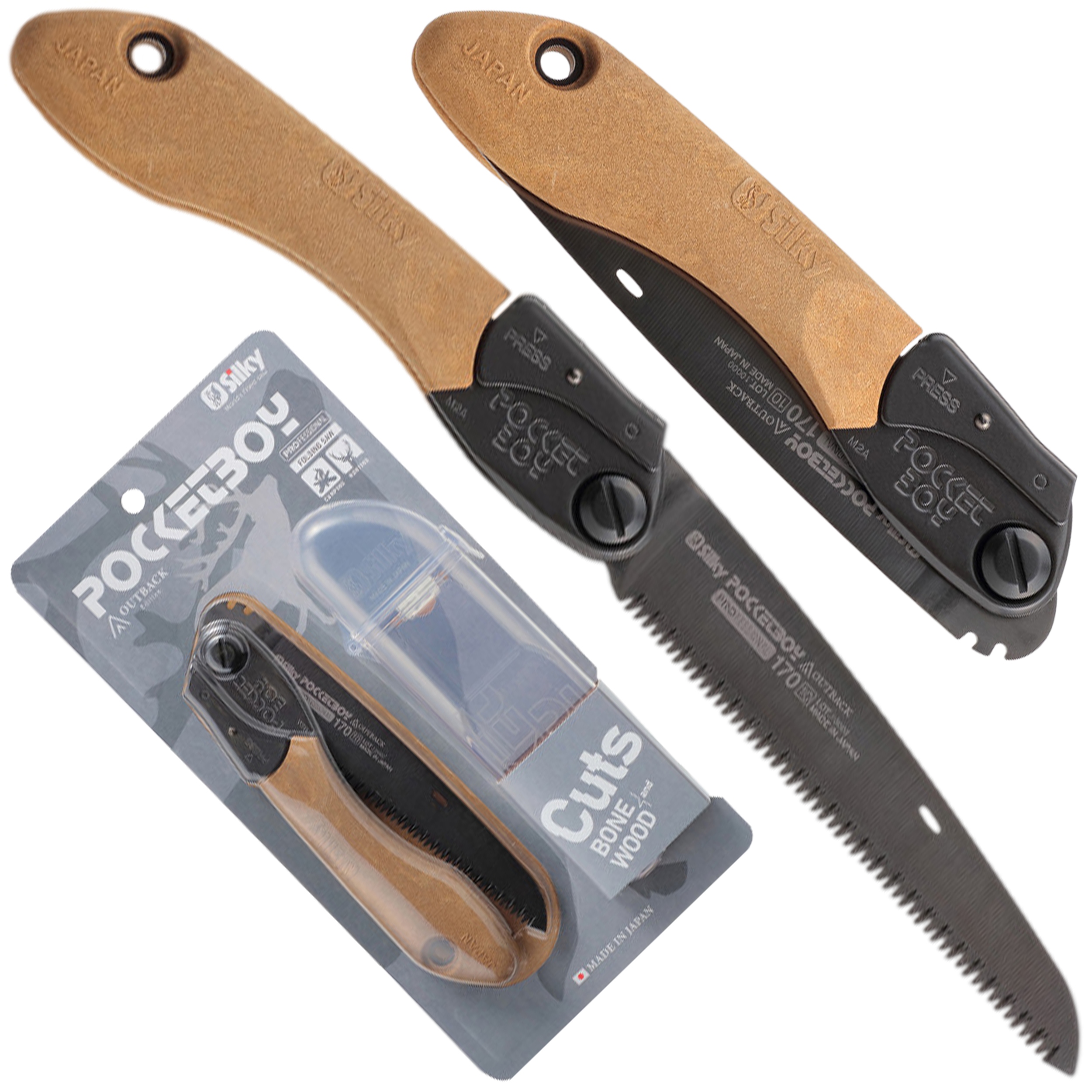 

Piła ręczn składana Silky Pocketboy Outback 170-10