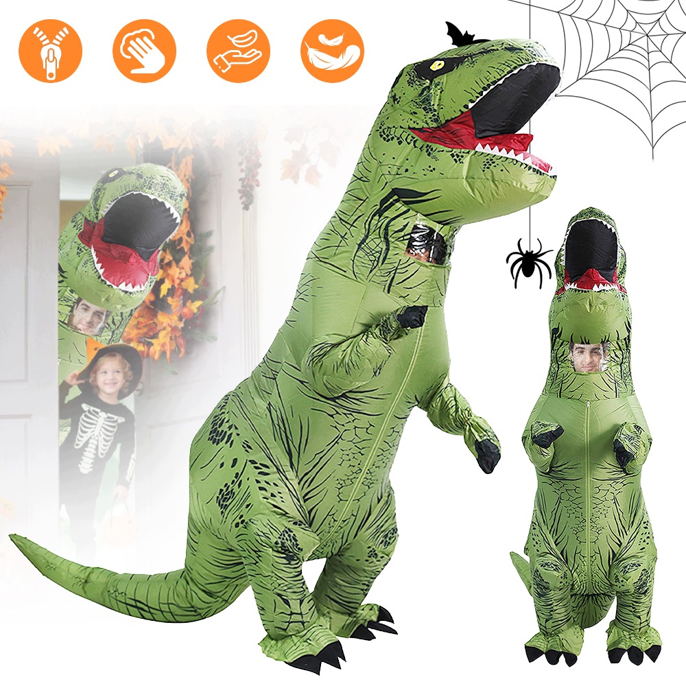 Kostým Dinosaurus T-rex Převlek Na Halloween Cosplay