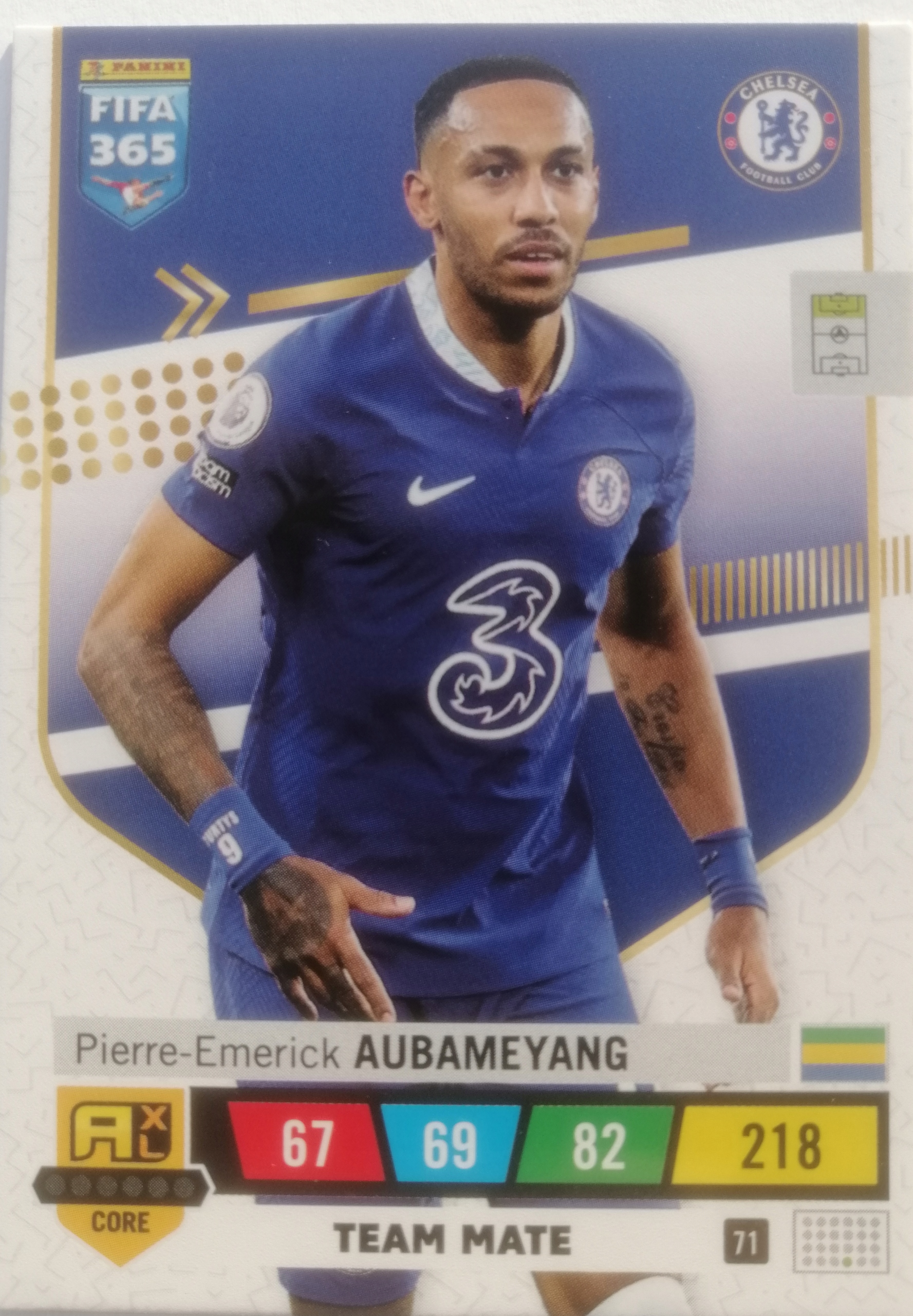 Fifa 365 2023 Core Team Mate 71 Aubameyang Chelsea