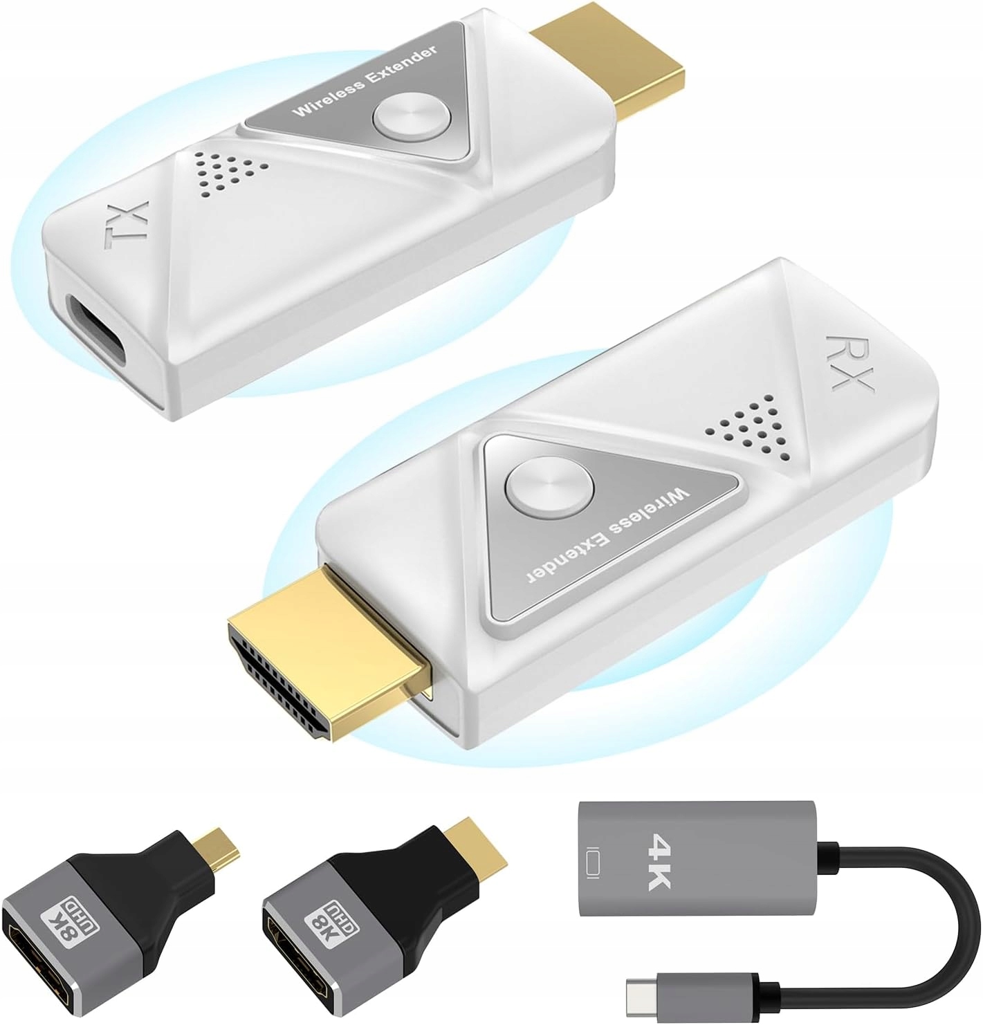 Bezdrôtový Vysielač A Prijímač, Predlžovací Kábel Hdmi Pre Monitor/projektor