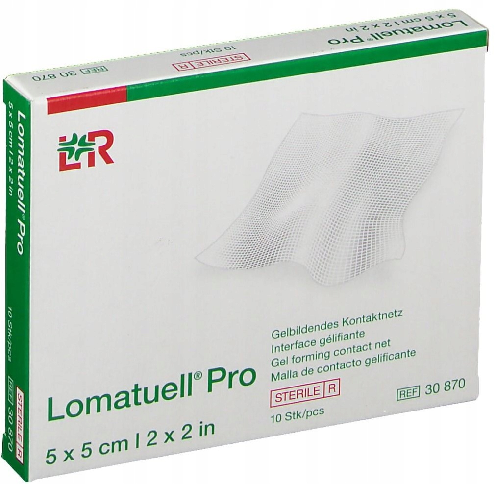 

L&r Lomatuell Pro 5 x 5cm 10szt.