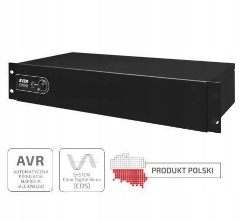 Napájecí zdroj Ever Eco Pro W/EAVRRM-001K00 Rack 1000VA