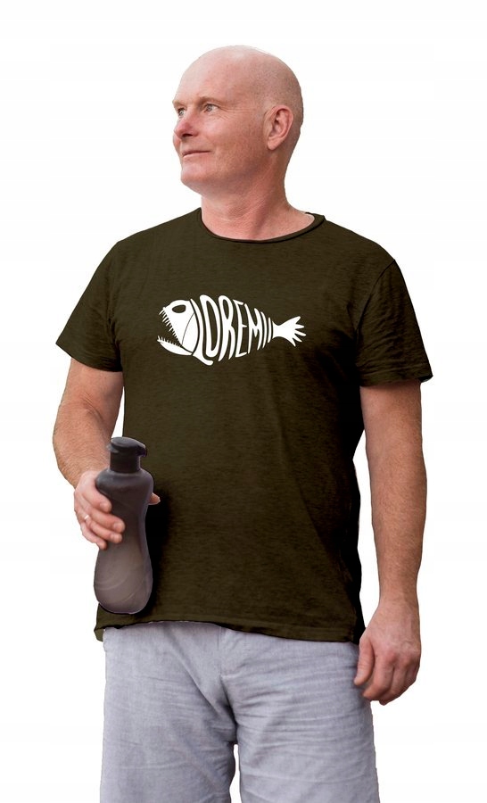 

Koszulka męska Pirania t-shirt Dla Wędkarza XL