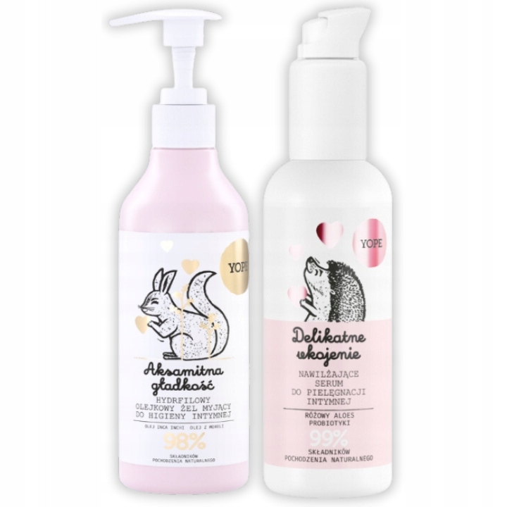 Yope Gel a Hydratační sérum pro intimní hygienu