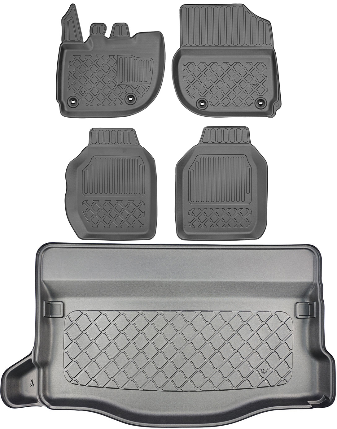 Honda Jazz eHEV 2020- Hb Sada Koberce batožinový priestor