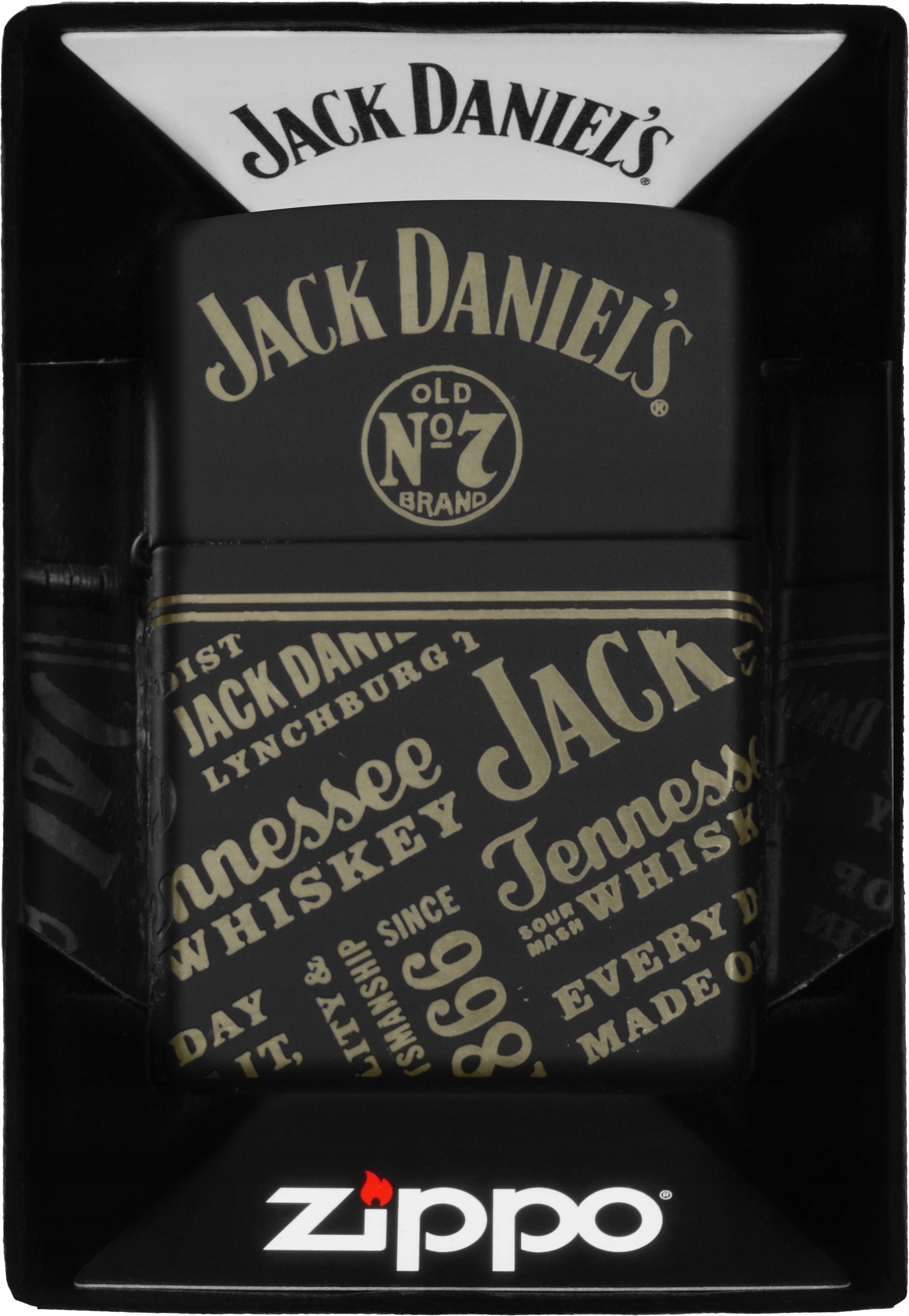 Zapalovač Zippo Jack Daniels 60007230 Větruodolný benzínový