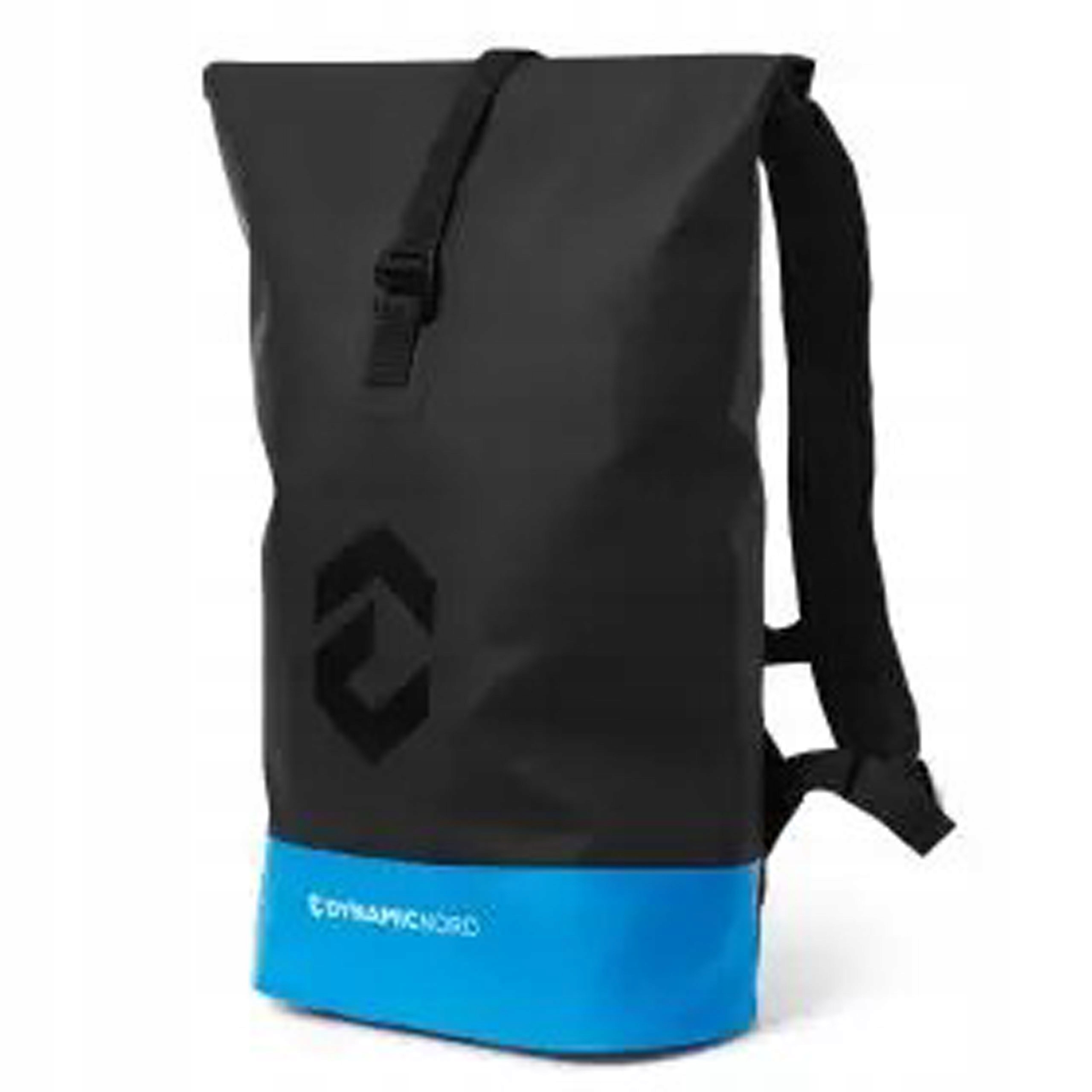 Vodotěsná taška batoh Dynamicnord černo-modrá 30L