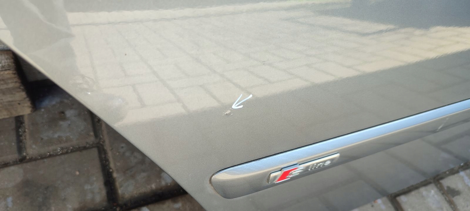 Tür heck hinten rechts Audi A4 B7 kombi LY7G