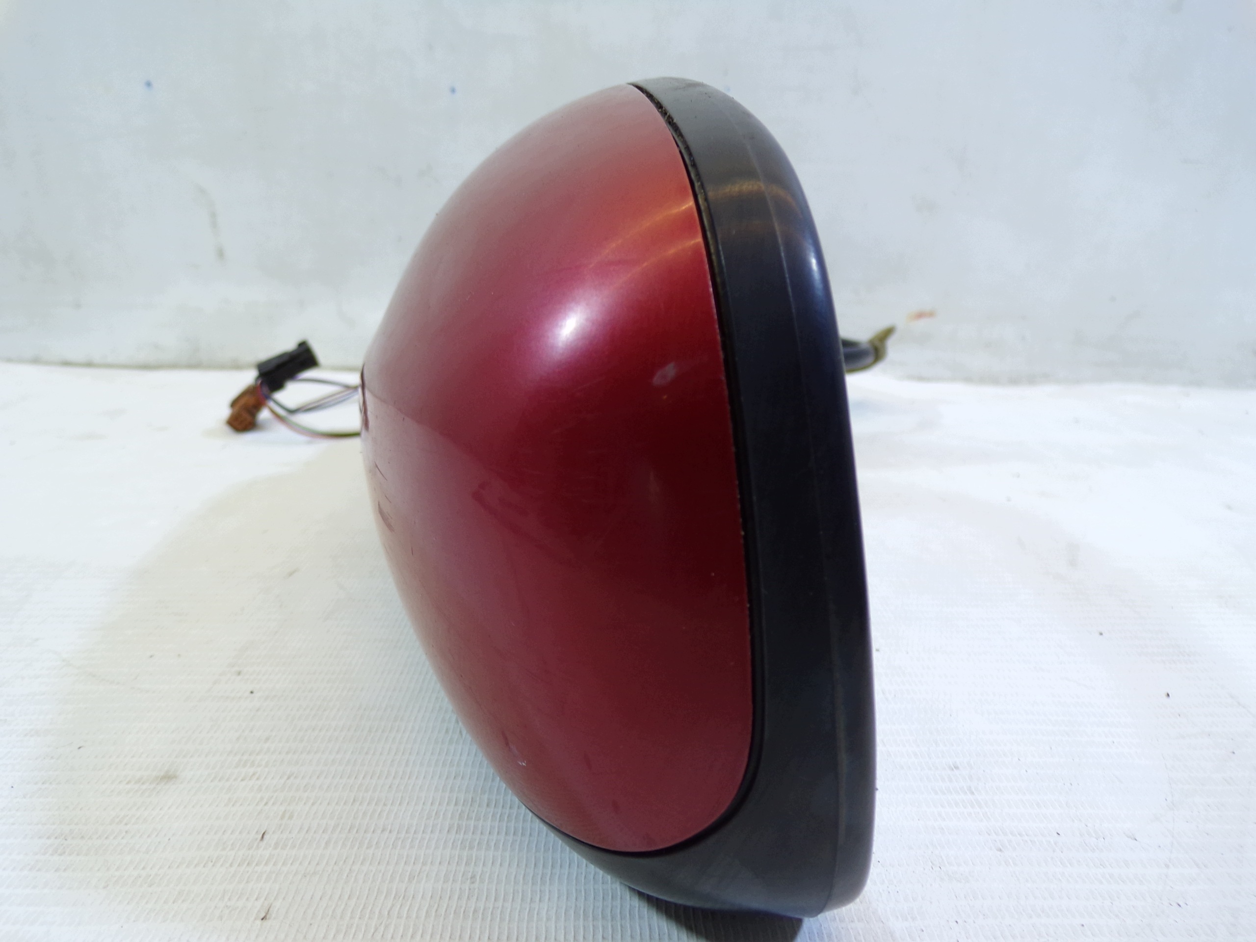 mirror left PEUGEOT 307 CC 5+2 PIN colour LKRD