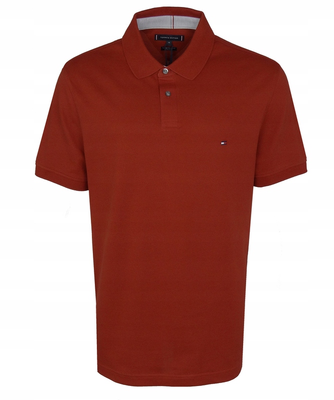 Tommy Hilfiger polo pánské, tmavě červené, M