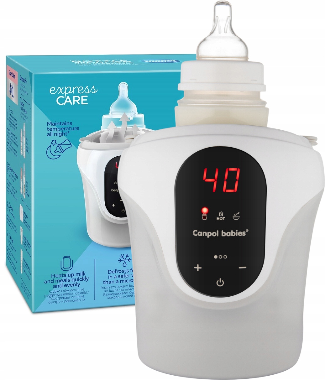 PODGRZEWACZ DO BUTELEK WIELOFUNKCYJNY Z TERMOSTATEM CANPOL 3w1