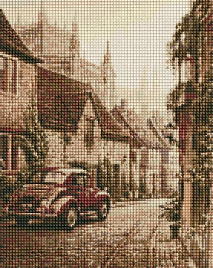 DIAMENTOWA MOZAIKA - STARE MIASTO 40X50CM, IDEYKA