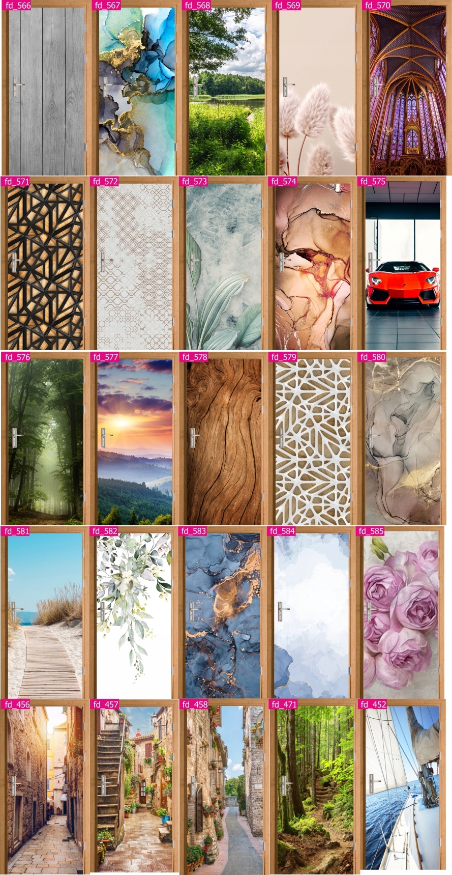 FOTOTAPETA SAMPRZYLEPNA NA DRZWI SPA ZEN KAMIENIE Kod producenta fd 172