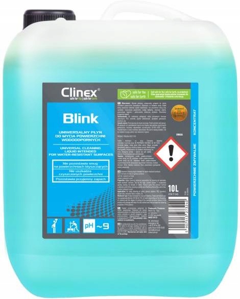 Levně Clinex Blink Na Mytí Voděodolných Povrchů 10L