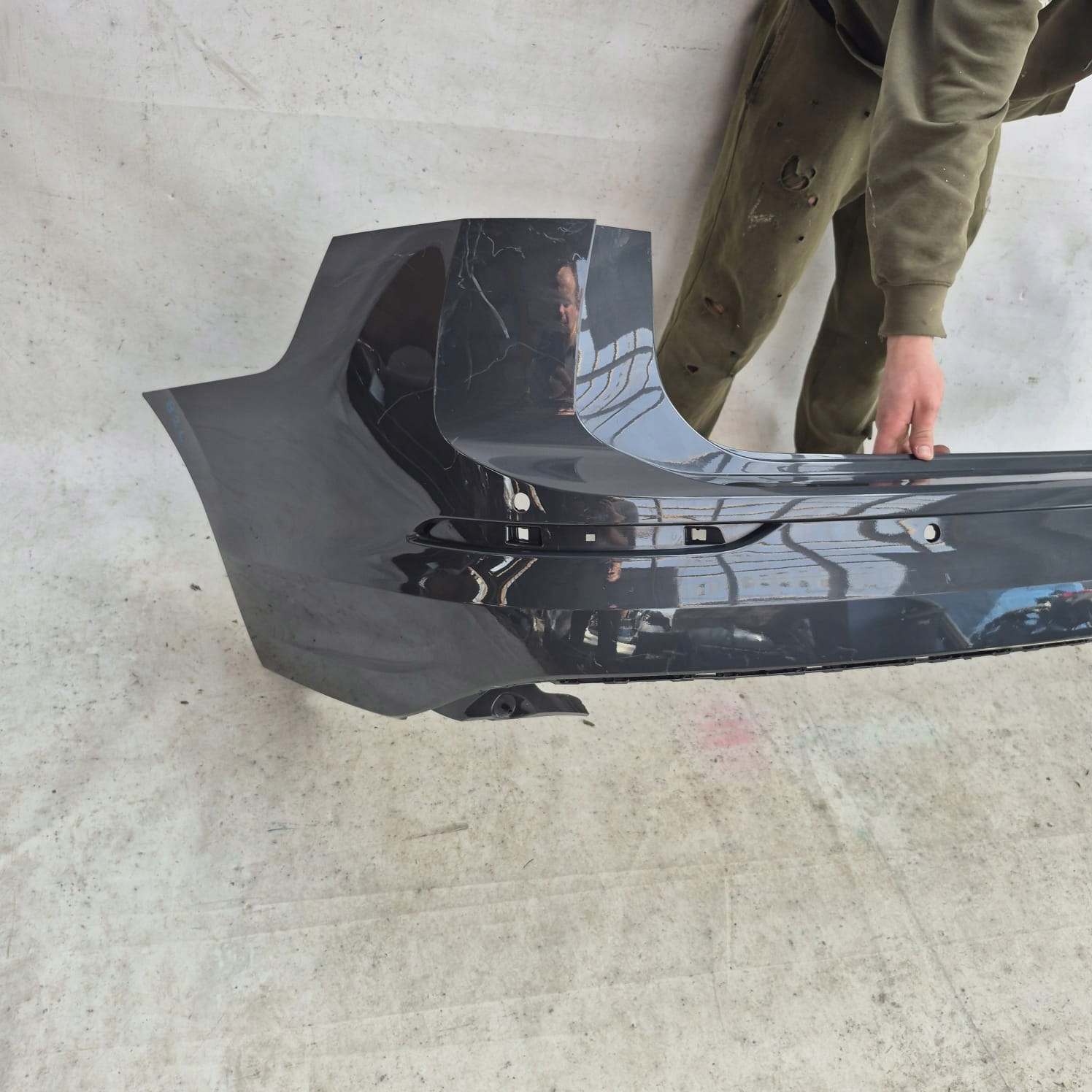 VW GOLF VIII 8 KOMBI 19-> bumper rear part rear 4XPDC