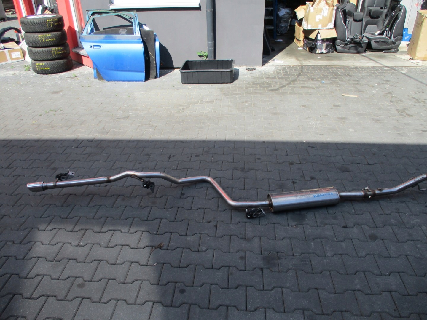 muffler, exhaust RENAULT CAPTUR II 203003145R