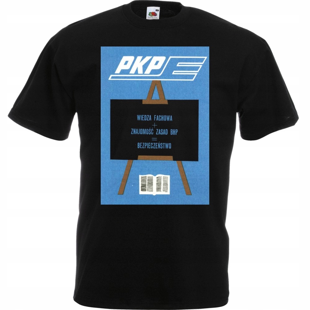 

Koszulka Prl komuna plakat prezent XL czarna