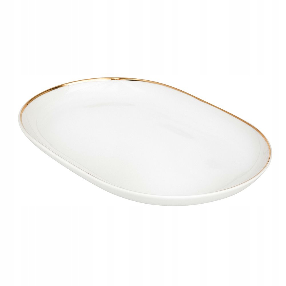 

Półmisek Owalny 33 CM Mariapaula Moderna Gold