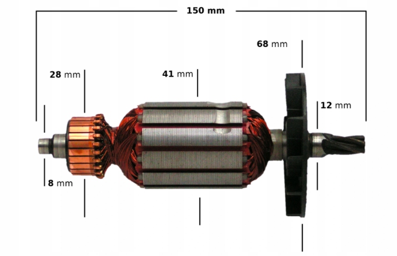 

Wirnik Młot 5 zębów (JK301)