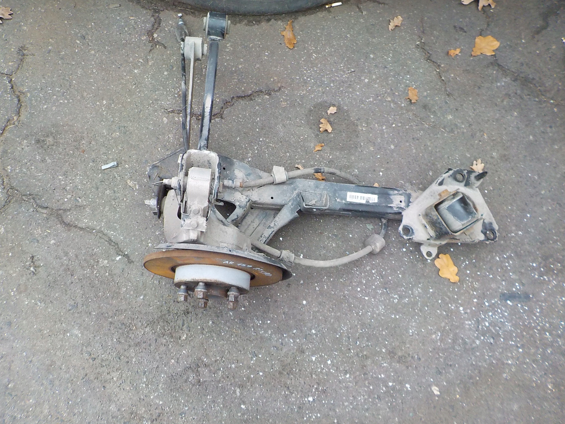 swing arm right rear part alfa romeo 159 sedan 2009r