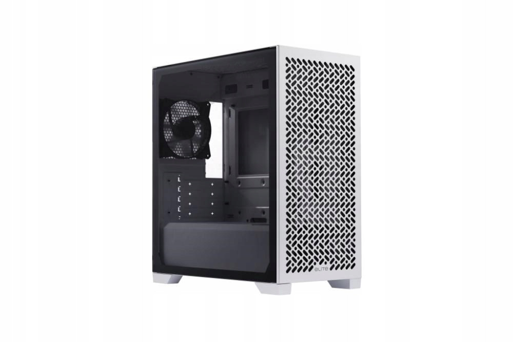 Cooler Master case Elite 302 White Lite, Průhledná bočnice, mATX, 1x…