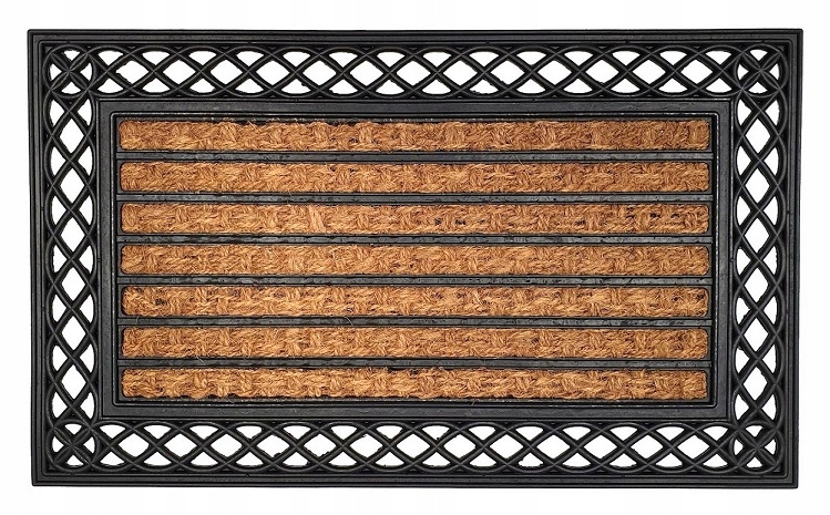 WYCIERACZKA WEJŚCIOWA DO BUTÓW POD DRZWI KOKOS MATA ZEWNĘTRZNA MOCNA Marka inna