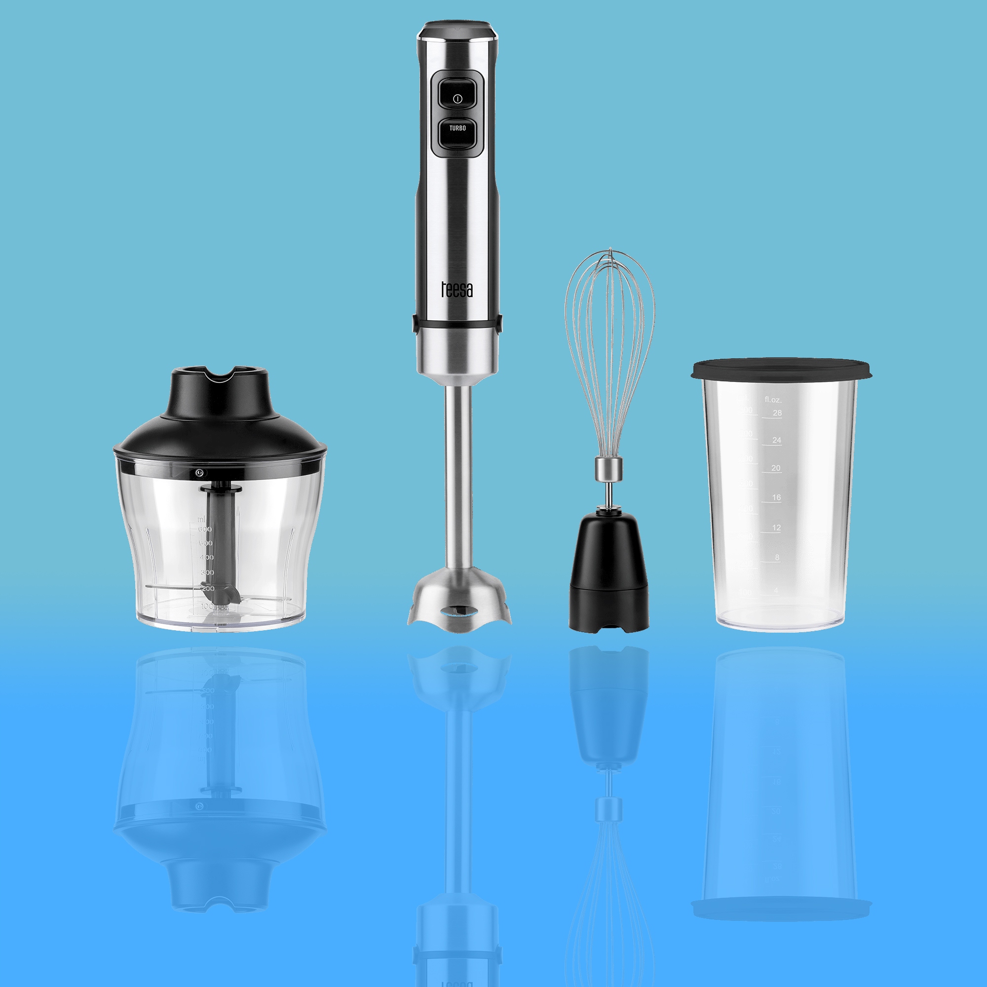 Blender TURBO Robot Rozdrabniacz 3w1 Teesa 1200W EAN (GTIN) 5901890071406