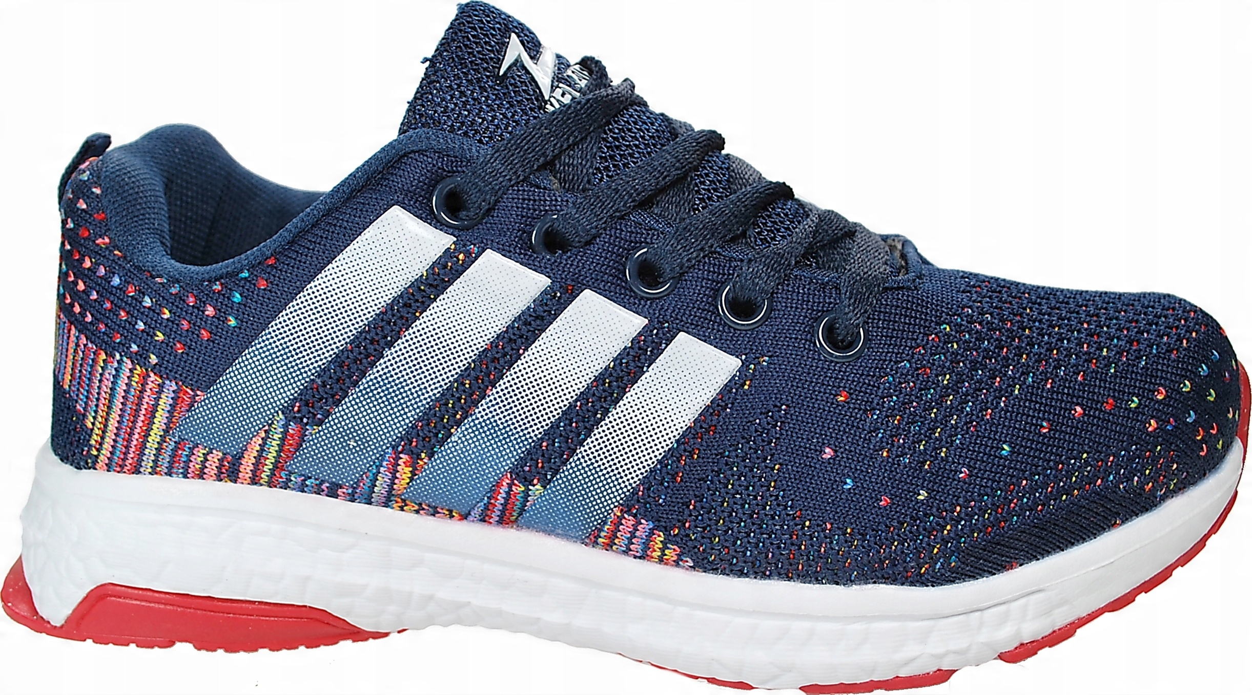 

Granatowe, lekkie Przewiewne Adidasy r 32