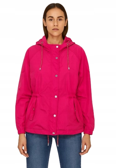 Fuchs Schmitt Růžová Bunda S Kapucí A Stahovacími Šňůrkami 44 K1N